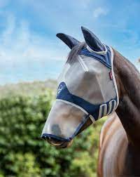 RS Premium Horse fly mask with ears and nose